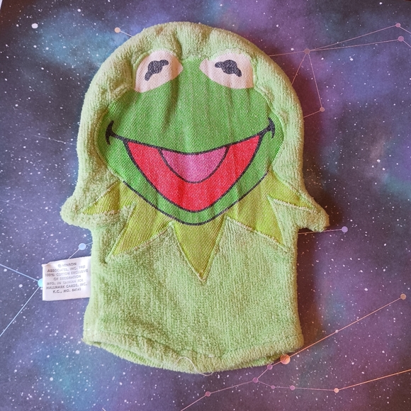 Hallmark Other - Vintage 1981 Jim Henson Muppets X Hallmark KERMIT THE FROG Bath Mitt